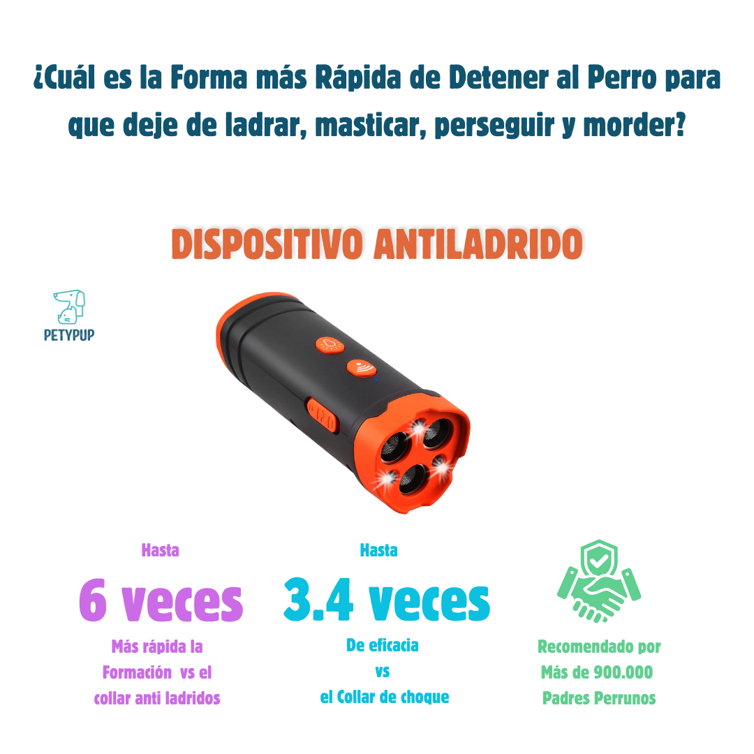 Dispositivo anti ladridos para perros 🔊🚫